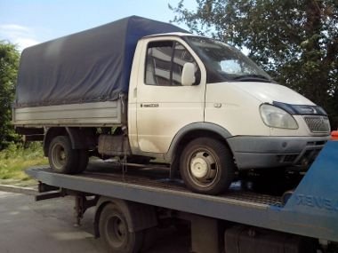 Эвакуация газели после поломки